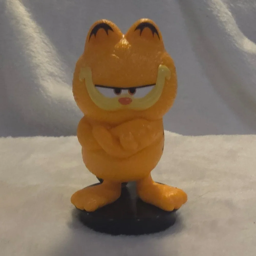 The Garfield Movie 2024 Golden Link Cup Topper Figure Collectible Orange Cat